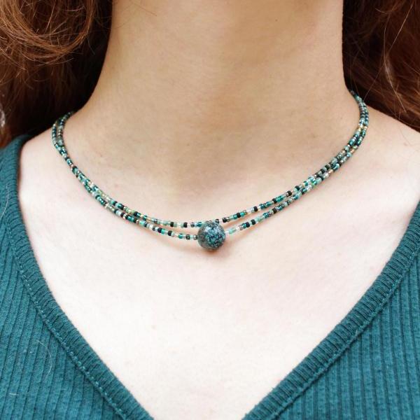 Authentic Turquoise | Double Strand Choker